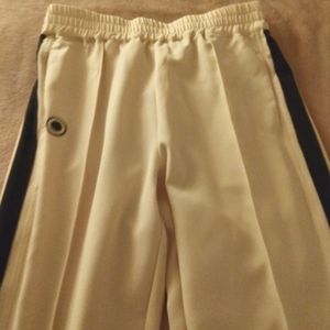 💕2 FOR $40- Scotch & Soda, Size XS Cream w/Black Detail Open Leg Joggers 💕